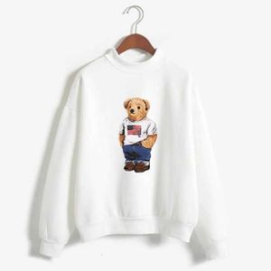 Polos Bear Shirt Homens Mulheres T-shirt de Manga Longa Hóquei UE Reino Unido Tamanho Matini Capitão 3a70