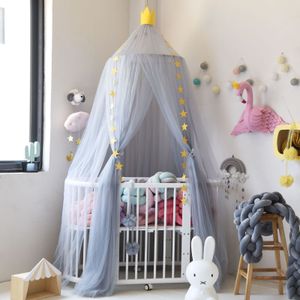 Krippennetz Prinzessin Kinderzelt Babybett zum Aufhängen Moskitonetz Haubenhimmel Abdeckung Vorhang rund Kinderzimmer Dekor ewtgwr 230407