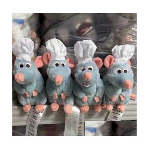 Animali di peluche ripieni 10 cm Cooking Mouse King Doll Toy Cloth Regalo di compleanno per uomini e donne con magneti per sedersi su Shoders Drop D Otbd8