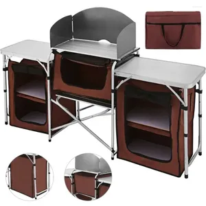 Camp Furniture S Wholesale Garden Kitchen Portable Foldable Metal Aluminum Folding Cooking Camping Table