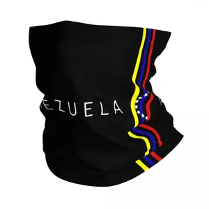 Sciarpe Bandiera del Venezuela Bandana venezuelana Ghetta per il collo Maschera stampata Sciarpa Fascia multifunzionale Escursionismo Unisex Adulto Inverno