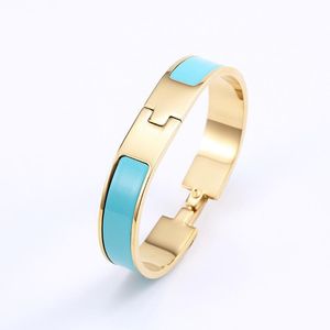 gold bangel jewelry h letter designer bracelet for women High quality stainless steel rose silver buckle bracelets fashion jewelry mens and womens charm bracelet
