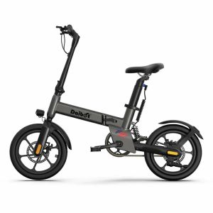 16 Inch Mini Electric Bike For Adults 36V 350W Folding Electric Bicycle Waterproof Aluminium Alloy eBike APP Removable Battery