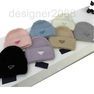 Beanie/Kafatası Kapakları Tasarımcı Yün Örme Kadınlar İçin Beanie Kafatası Kapağı 2023 Kış Yeni Erkekler Sıcak Örgü Kayak Şapkaları Maskeler Takılmış Unisex Aşıklar Günlük Açık Beanies Cuoo