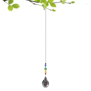 Garden Decorations Crystal Sun Catchers Reflective Suncatcher Pendant Inomhusprydnader för barnkronkronor Skåp jul