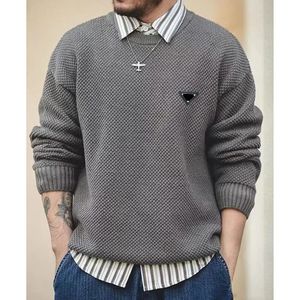 Men's Sweaters Sweaters Womens Round Neck Weater Knit Designer Sweater Womer Geometr Mönster 2xl 3xl