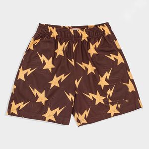 Shorts masculinos EE 3 polegadas com costura interna para meninos de malha curta para natação, basquete, short com bolsos, malha quente, curto para esportes, praia, natação, deriva, secagem rápida e rápida