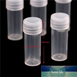 Top Quality 500Pcs 5ml Plastic Bottle Sample Jar 5g Small Case Vials Medicine Pill Liquid Powder Capsule Storage Containers Packing Bottles