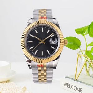 Luxury Watches Luxury 31mm 36mm och 41mm Mechanical Watches Diamond Mens Women Black Relojes Automatic Movement Wristwatches Designer Ladies Waterproof Watch