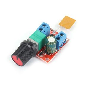 Freeshipping Mini DC Motor PWM Hız Denetleyicisi 3V-35V Hız Kontrol Anahtarı LED Dimmer 5A Siunt