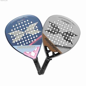 Tenis Raketleri Tenis Padel Raket Mat Karbon Fiber Kaba Yüzey Pırlanta şekli Eva Yumuşak Mory Padel Padd Q231109