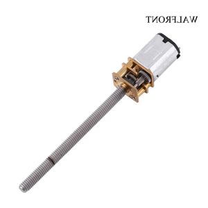 Freeshipping 10pcs Thread Long Shaft Motor DC 12V 400RPM Mini Metal Gear Motor Electrical Reduction Motor Reducer Gearwheel for Robot N Qalb