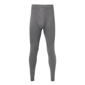 Männer Hosen Herren Yoga Mode Einfache Jogger Einfarbig Elastische Böden Schlank Dicke Herbst Warme Thermo-unterwäsche Pantalones