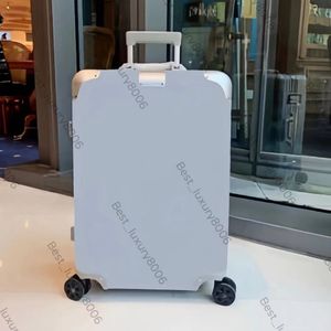 9a Fashio Draw bar box designer Suitcase Boarding box aluminum magnesium alloy 20 22 26 inch large capacity travel leisure holiday trolley case Joint development