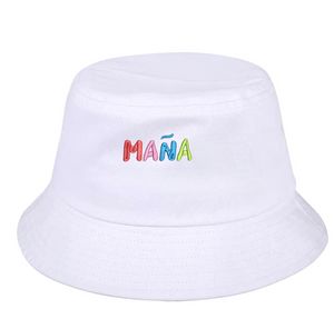 Colorful Letters Bright Eyes Bucket Hat Embroidered Busket Hat Sunshade Couples' Cap