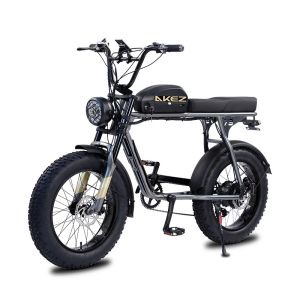 20-дюймовый электрический велосипед с толстыми шинами 48 В 750 Вт/1500 Вт электрический велосипед для взрослых S3RX eBike со съемной батареей
