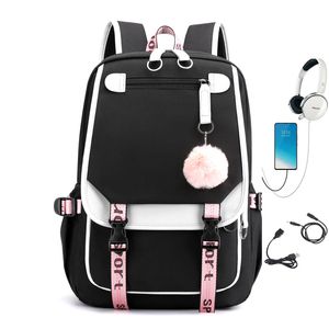 School Bag Girls Lightweight Large-capacity Backpack Waterproof Backpacks