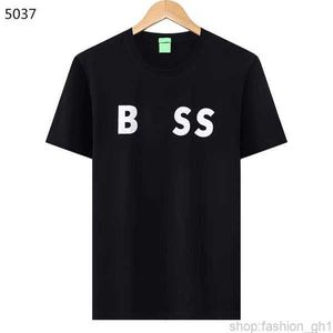 Boss Mens t Shirt High Quality Fashion Men's T-shirt Luxury Polo Round Neck Breathable Top Business Casual 15 UPLN