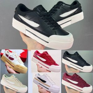 Back To School Court Legacy SLP WMNS TOP QUALITY Lift Student Shoes Series Low Top Classic All Match Leisure Sports Men And Women Small White Shoes