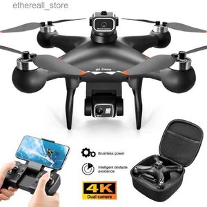 Drohnen S116 MAX Elf Drone 4K HD Dual ESC Kamera Optische Fluss Lokalisierung Bürstenlosen 360 Hindernis Vermeidung WIFI FPV RC Dron Spielzeug Q231108