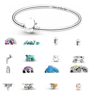 Maus Charms Armbänder Armreif Diamant Anhänger Perlen Beliebte europäische und amerikanische Designer Schmuck DIY passen Pandora Armband