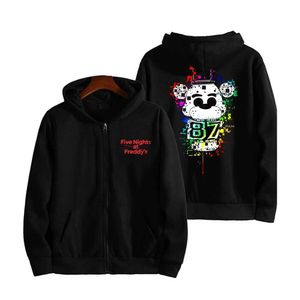 Herren Hoodies Sweatshirts Schule Hoodies für FNAF Kostüm für Teenager Sportkleidung Kinder 2022 neuer Herbstdruck Five Nights At FNAF Sweatshirt für JungenL23116