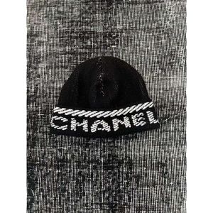 Designer Chan chapéu de malha para chapéus femininos CH gorros carta preto e branco chapéu de lã chapéu frio