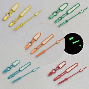 Watch Repair Kits Modified Accessories With Candy Colored Green Luminous Hands Suitable For Japanese NH35/NH36/4R Movements