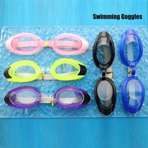 Brille Schwimmbrille Brille mit Ohrstöpseln Nasenclip Wasserdichtes Silikon Unisex P230408