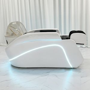 hot sale Smart Shampoo Bed with Water Circulation and Steamer Therapy Shampoo Bed Shampoo Bowl Bed
