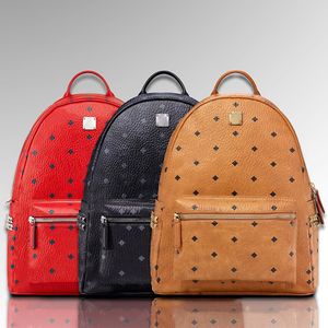 Kvinnor Herrens ryggsäck Style MC School Bag Prad Totes Cross Body Rucks Snapshot Shoulder Bags äkta läder Backspack Luxur Designer Clutch Handväskor Bokväskor