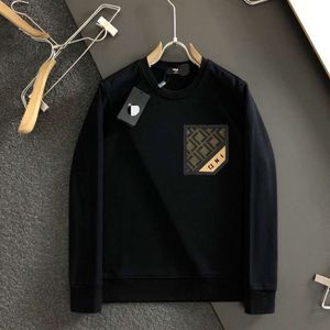 Designer Luxury Fends FF Classic Original 23 New Patch Pocket Classic Element Fusion Men's and Women's Round Neck tröja