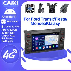 car dvd 2 Din Android Autoradio Stereo gps Carplay Car Radio Multimedia Video For Ford Focus 2 Mondeo S C Max Kuga Fiesta Fusion