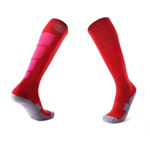 Спортивные носки Пара анти-скольжения футбольные мужчины носки футбольные колена над длинными чулками высокие для бейсбольной корзины Sportsssports