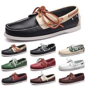 GAI sapatos casuais homens brancos baratos lazer pratas taupe dlives marrom cinza vermelhos verdes andando baixo macio multi couro masculino tênis ao ar livre treinador GAI