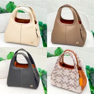 Borsa da donna Lana 23 mini cestello ascellare Qualità specchio Borsa tote di lusso uomo moda bianca Borse a tracolla firmate borsa e borsetta borse a tracolla in vera pelle