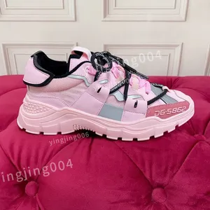 Hot Top New Luxurys Designer Sneakers Shoes Pop Color Matching Running Shoes Thick Sole Trend Light Fashion All Match Color Cool Casual Lace-Up Dad Shoe FD230207