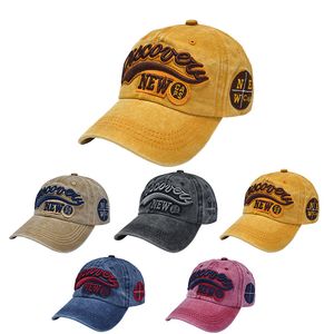 Yıkanmış denim beyzbol şapkası Snapback şapkalar Yaz Sonbahar Kapağı Erkekler için Kadınlar Casquette Şapkalar Mektup Nakış Gorras HCS298