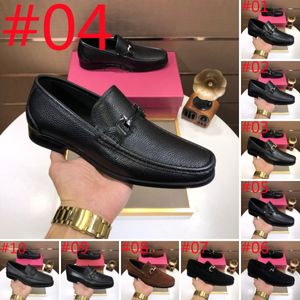 F7/11Model Designer Brand Sapatos masculinos casuais preguiçosos de couro pontudo