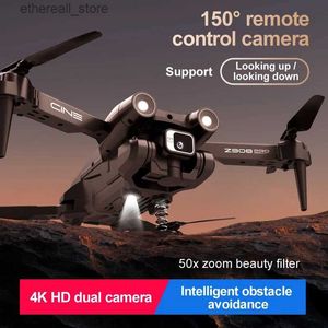 Drones Z908 Pro Drone Professional 4K HD Camera Mini4 Dron Optical Flow Localization Three sided Obstacle Avoidance Quadcopter Toy Gift Q231108