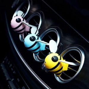 Odświeżacz powietrza do samochodu 1 szt. Cute Little Bee Vent Clip Auto odświeżacz do perfum dyfuzor prezent dekoracja klimatyzacja akcesoria