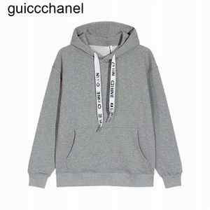 2023 Designer Hoodies New Mens Womens Hoodie Fashion Brand Men Letter Man Hoody Sweatshirt Kläder svart vit grå huvtröja