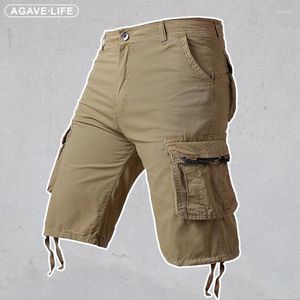 Męskie szorty wojskowe multi kieszeni taktyczne krótkie spodnie Summer Men Botton Outdoor Casual Camuflage Hurt