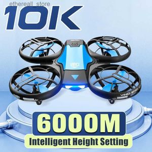 Drones 4K 1080P HD Camera V8 New Mini Drone WiFi Fpv Air Pressure Height Maintain Foldable Quadcopter RC Dron Toy Gift Q231107