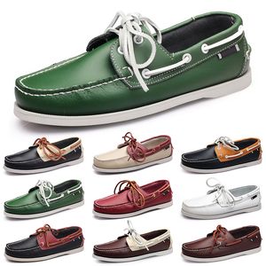 GAI повседневная обувь мужская, белая, дешевая, для отдыха, серебряная, серо-коричневая, серая, красная, зеленая, прогулочная, мягкая, мультикожаная, мужские кроссовки, кроссовки на открытом воздухе GAI