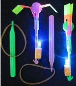 Diğer Festival Parti Malzemeleri Toptan Özel Satış En Yeni Oyuncak Led Amazing Arrow Helikopter Uçan Şemsiye Uzay UFO 100 PCS DROP DHBJL