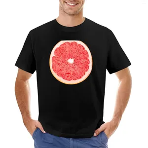 Herrpolos skiva av grapefrukt t-shirt man kläder t shirt herr grafik t-shirts rolig