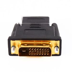 Freeshipping 10 pcs DVI 24 1 Converter Banhado A Ouro Masculino para Feminino 1080 P HDTV Adaptador Conversor Cabo Akkhn