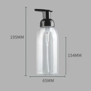 ファッションパッケージングボトル360mlハンドサニタイザーフォームポンプペットボトル消毒用液体化粧品