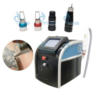 Laser-Pikosekunden-Q-geschalteter Nd-Yag-Laser-Maschine, Augenbrauenwaschen, Tattoo-Entfernung, Fleckenentfernung, Pigmentierungsbehandlung, Black Doll Carbon Peel